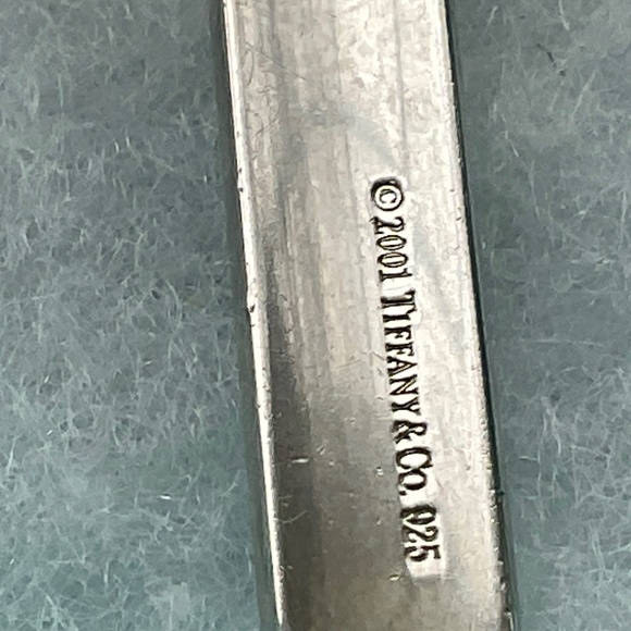 Authentic Tiffany bar necklace - Picture 2 of 9